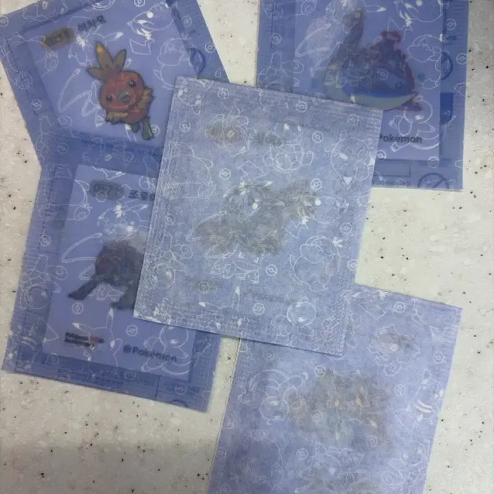 [BUNJANG] Sealed Pokemon Stickers (5 ea) Bundle Set / SSS급 띠부씰 5장 미개봉!!