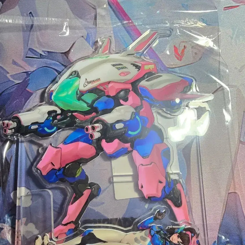[BUNJANG] Overwatch Oasis Pop-up Kuji D.Va Mech Acrylic Stand (Sealed) / 오버워치 오아소비 팝업 쿠지 D.Va 메카 아크릴 스탠드 미개봉