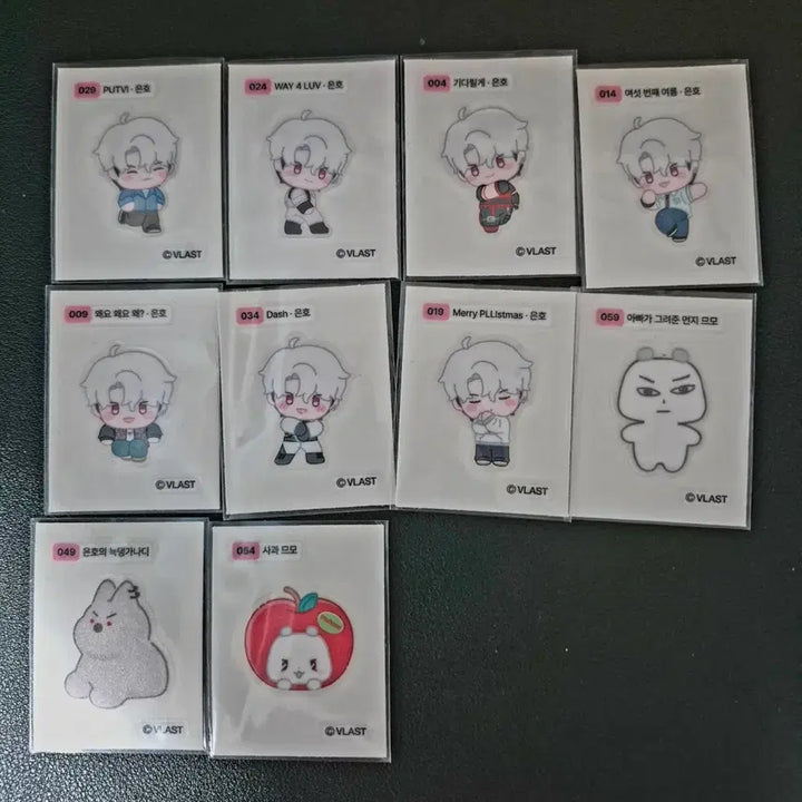 [BUNJANG] PLAVE Eunho Sticker Bundle Set / 플레이브 은호 띠부씰 일괄