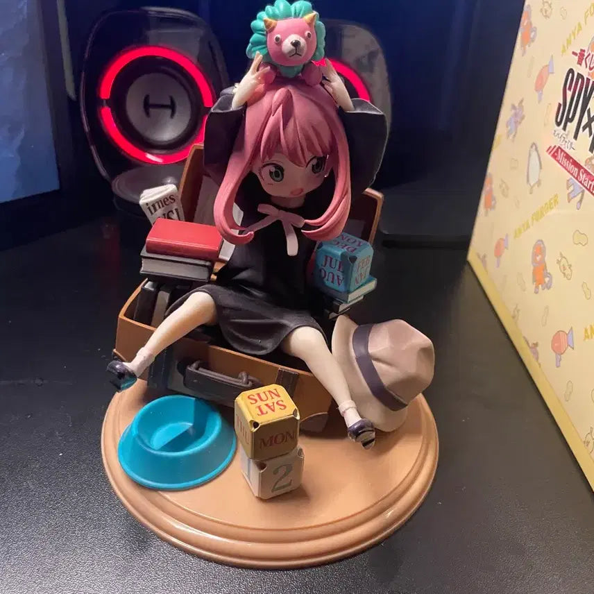 [BUNJANG] Ichiban Kuji Spy x Family Anya Forger Block Calendar - Mission Start! A Prize / 제일복권 스파이 패밀리 -Mission Start!- A상 아냐 포저 블록 캘린더