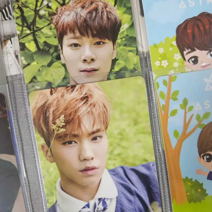 [BUNJANG] ASTRO Moonbin Rocky 4 Seasons Albums Bundle Set Photocards / astro moonbin rocky 4 season albums 문빈 라키 조상즈 빈키