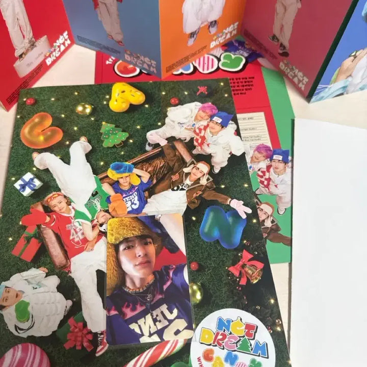[BUNJANG] NCT DREAM Candy Album Bundle Set Jeno Haechan Photocard Poster / (전체내용물포함) 캔디 털모자 제노포카 캔디해찬 포스터 엔시티드림 캔디앨범 상태 최상