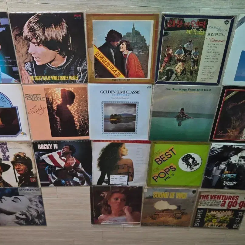 [BUNJANG] Various Artists 19 LP Record Collection / 다양한 lp 19장 모음