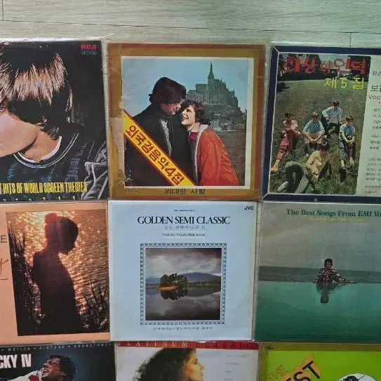 [BUNJANG] Various Artists 19 LP Record Collection / 다양한 lp 19장 모음