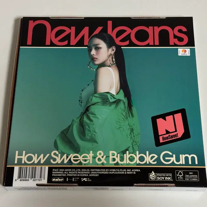 [BUNJANG] NewJeans Minji How Sweet Album Standard Version + Aladdin POB Photocard Bundle Set / 뉴진스 민지 하우스윗 how sweet 앨범 스탠다드 버전 + 알라딘 특전 포카 일괄