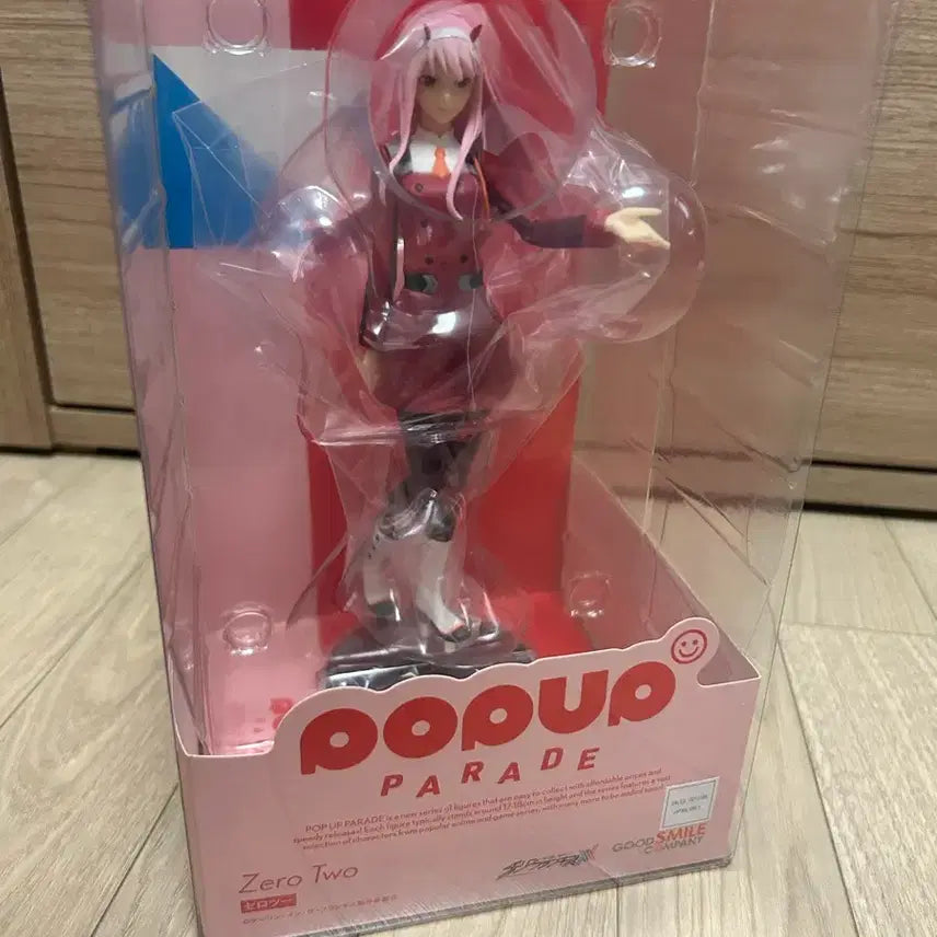 [BUNJANG] Darling in the FranXX Zero Two Pop-Up Parade Figure (Sealed) / 미개봉 제로투 팝업퍼레이드