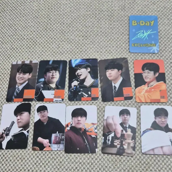 [BUNJANG] HLE 2026 LCK Fan Fest Photocard Set (Zeus, Canavi, Zeka, Delight) / 새상품] 2026 LCK 팬페스트 한화생명 HLE 포카 세트 (제우스 카나비 제카 딜라이트)