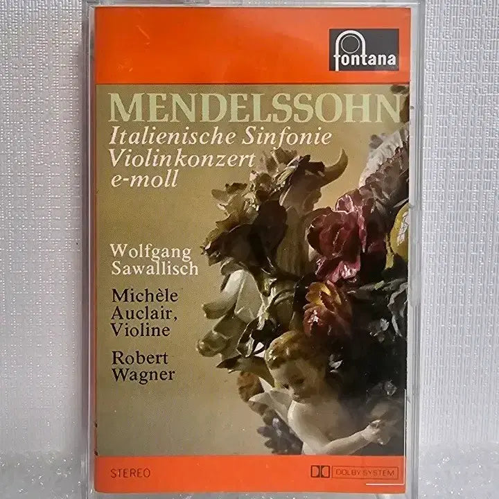 [BUNJANG] Mendelssohn Italian Symphony Violin Concerto in E minor Cassette Tape / 멘델스존 이탈리안 교향곡 바이올린 협주곡 e단조 카세트 테이프