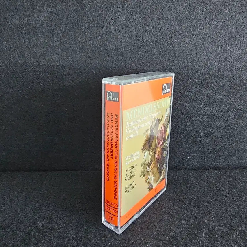 [BUNJANG] Mendelssohn Italian Symphony Violin Concerto in E minor Cassette Tape / 멘델스존 이탈리안 교향곡 바이올린 협주곡 e단조 카세트 테이프