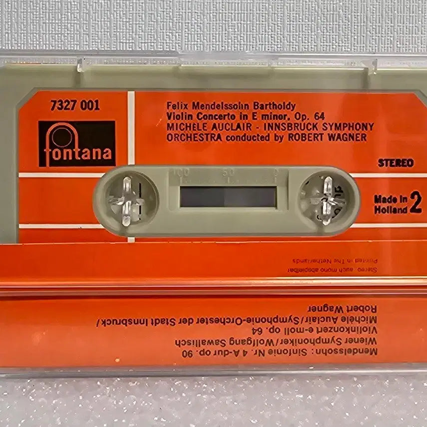 [BUNJANG] Mendelssohn Italian Symphony Violin Concerto in E minor Cassette Tape / 멘델스존 이탈리안 교향곡 바이올린 협주곡 e단조 카세트 테이프