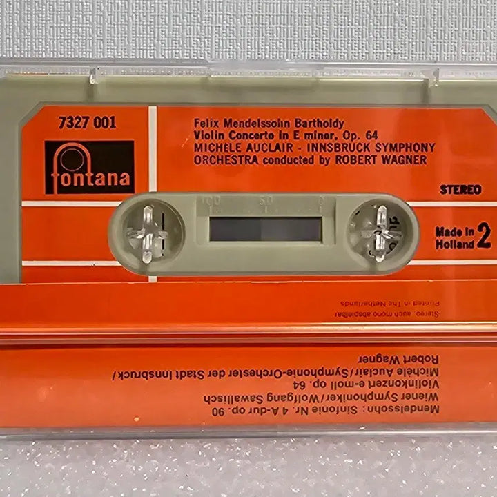 [BUNJANG] Mendelssohn Italian Symphony Violin Concerto in E minor Cassette Tape / 멘델스존 이탈리안 교향곡 바이올린 협주곡 e단조 카세트 테이프