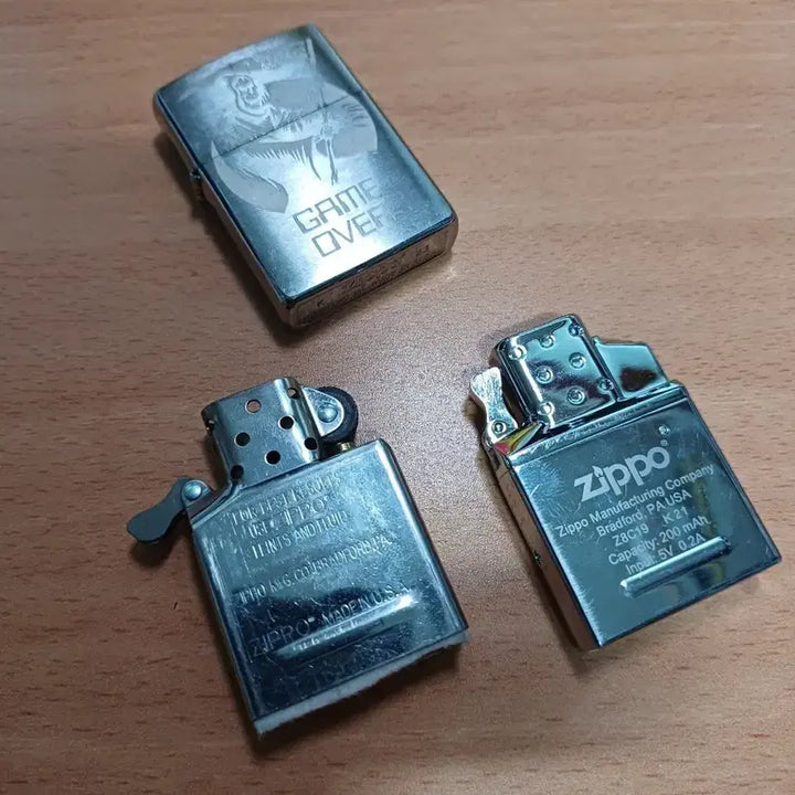 [BUNJANG] Zippo Lighter Grim Reaper Edition + Plasma Arc Insert / 지포 라이터 게임 오버 저승사자 에디션+플라즈마 아크 인서트