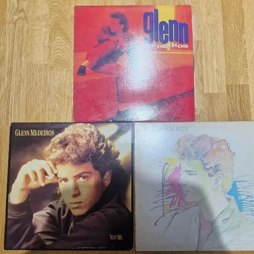 [BUNJANG] Glenn Medeiros 3 LP Bundle Set / [G] Glenn Medeiros LP 3종 일괄