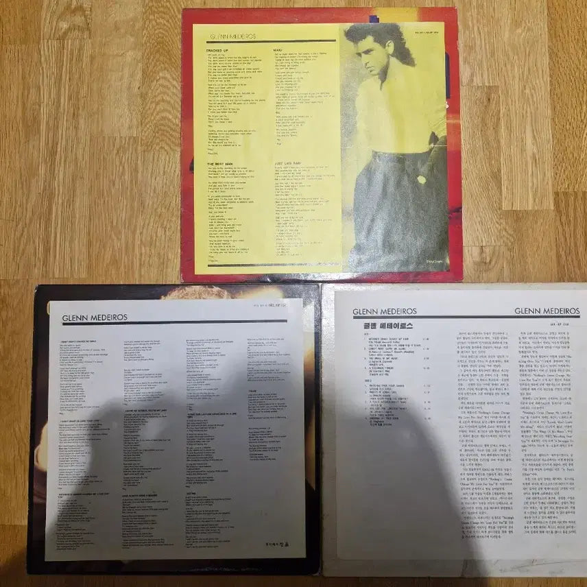 [BUNJANG] Glenn Medeiros 3 LP Bundle Set / [G] Glenn Medeiros LP 3종 일괄