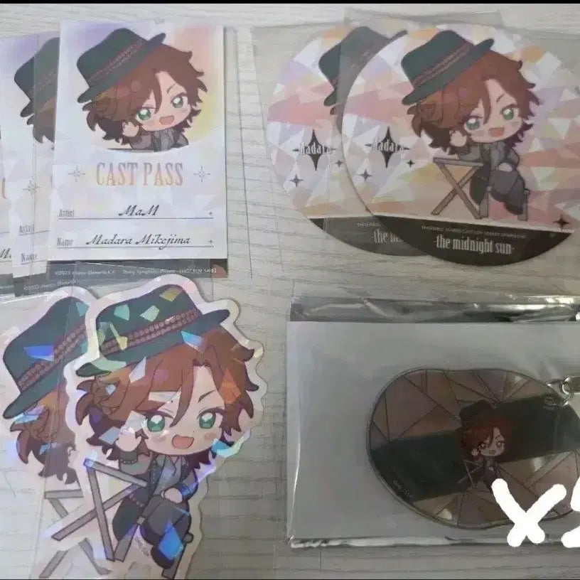 [BUNJANG] Ensemble Stars Madara Animate Popup Acrylic Pass Coaster SD Mirror Sticker Keyring / 앙스타 마다라 애니메이트 팝업 아크릴패스코스터sd거울스티커키링