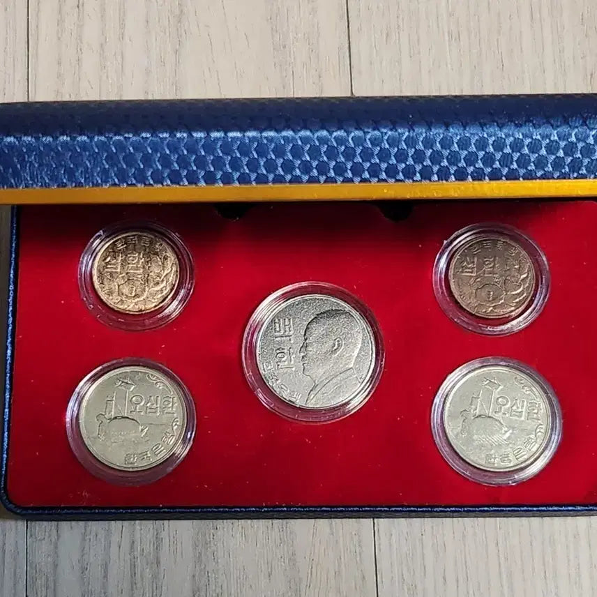 [BUNJANG] Set of 5 Korean Coins (100, 50, 10 Won) / 100환,50환.10환 주화 5종세트
