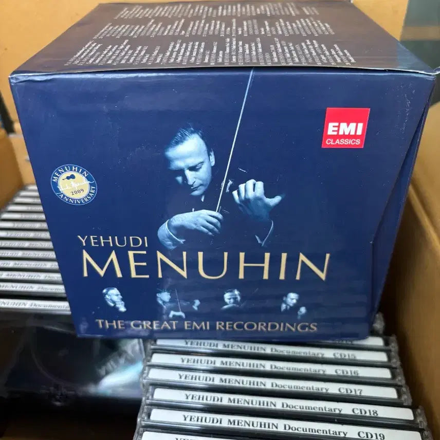 [BUNJANG] Yehudi Menuhin Classic Audio CD 50 Disc Set EMI / 예후디 메뉴인 클래식 오디오 CD 50장 세트 EMI