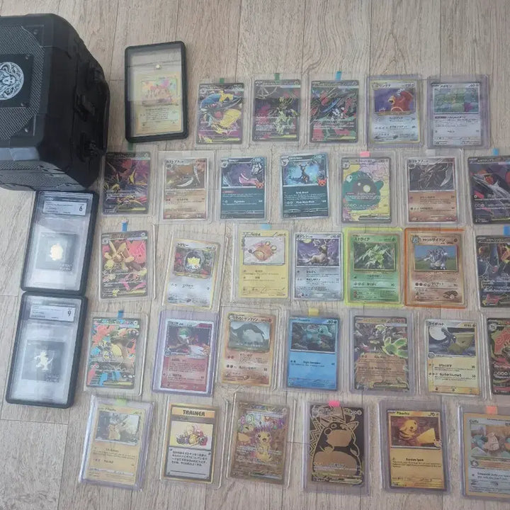 [BUNJANG] Pokemon Card Storage Set / (카드보관용세트.서비스입니다)포카접어요 전체다했서. 35예상하고있습니다