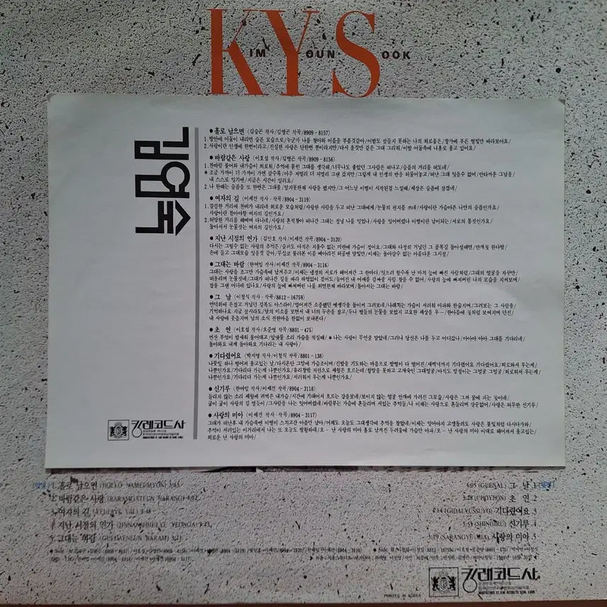 [BUNJANG] Kim Yeon-sook "If Left Alone" / "That Day" / "First Love" LP / 김연숙 홀로 남으면/그날/초연 LP