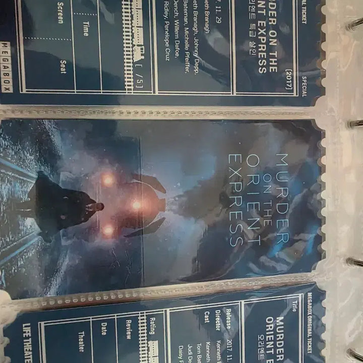 [BUNJANG] Murder on the Orient Express A3 Poster / 오리엔탈특급 살인사건 비공오티 2종