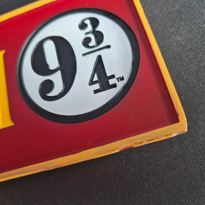 [BUNJANG] Harry Potter Platform 9 3/4 Mini Sign / 해리포터 9와 3/4 승강장 플랫폼 미니 간판
