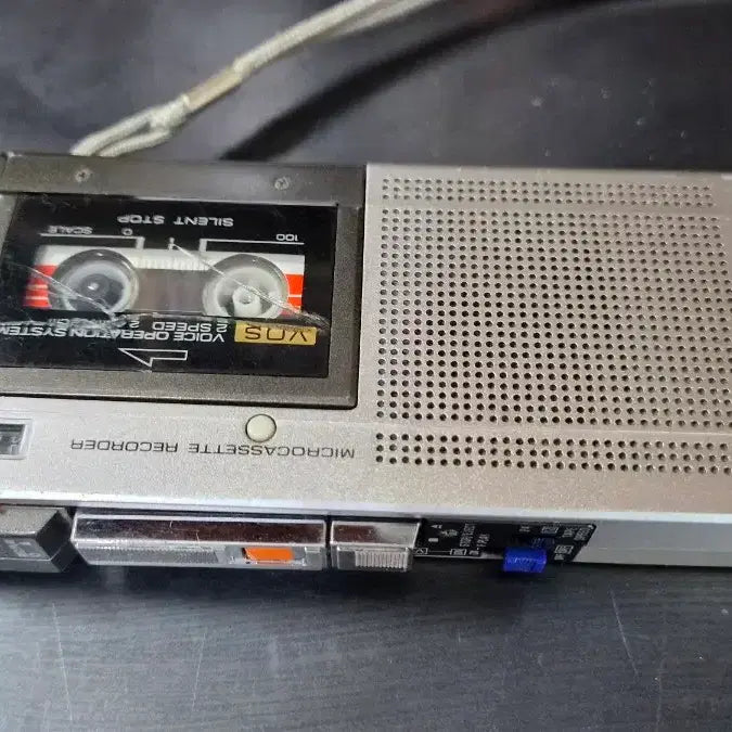 [BUNJANG] National Microcassette Recorder RN-Z15 + 6 Microcassette Tapes / (고장)내셔널 마이크로카세트 레코더 RN-Z15 + 마이크로 카세트 테이프 6개