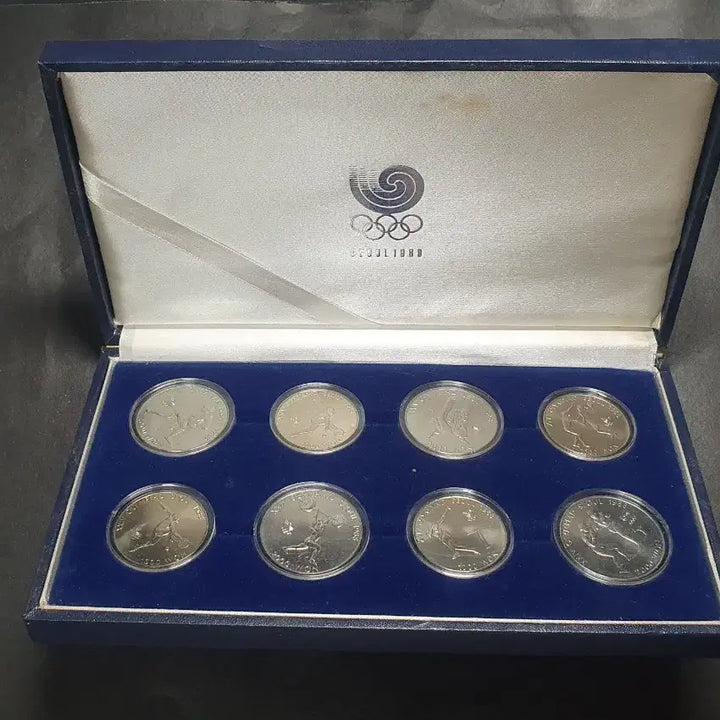 [BUNJANG] 1988 Seoul Olympics 8-Coin Set &amp; 1986 Asian Games Coin / 88 올림픽 8종 주화 세트 86 아시안 게임 동전 화폐