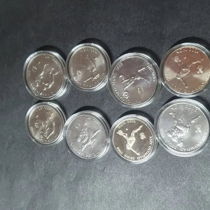 [BUNJANG] 1988 Seoul Olympics 8-Coin Set &amp; 1986 Asian Games Coin / 88 올림픽 8종 주화 세트 86 아시안 게임 동전 화폐