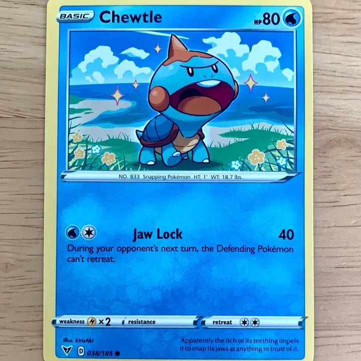 [BUNJANG] North American Pokémon Card Turtwig 038/185 / 북미 포켓몬카드 깨물부기 038/185