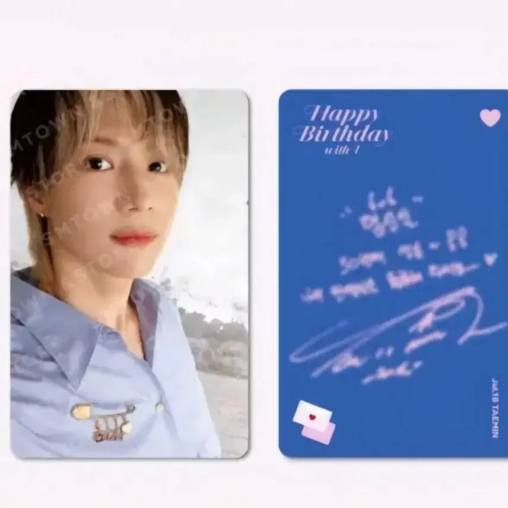 [BUNJANG] Taemin Birthday Photocard (Sealed) / 태민 생일 포카(미개봉)