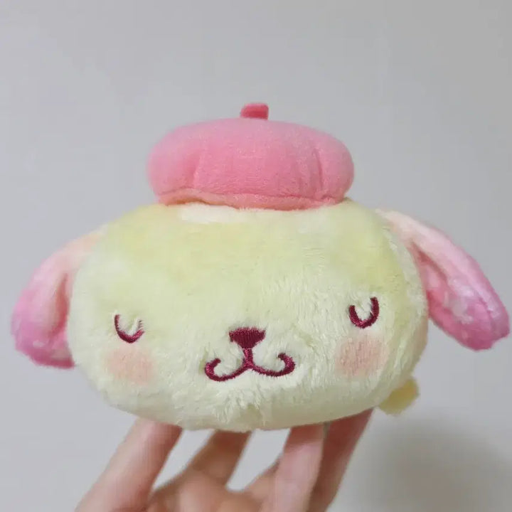 [BUNJANG] Sakura Reclining Pom Pom Purin Plush / 사쿠라 엎드린 폼폼푸린(벚꽃)