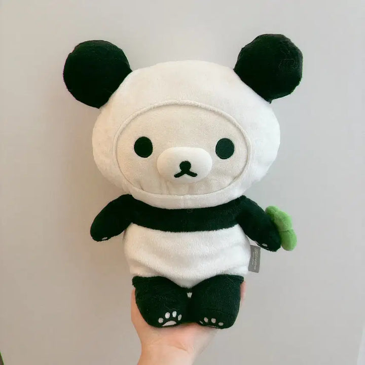 [BUNJANG] Classic San-X Rilakkuma Medium Plush Doll / 고전 산엑스 판다 코리락쿠마 중형 인형