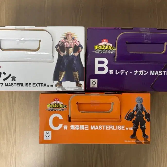 [BUNJANG] My Hero Academia Ichiban Kuji Last One Star &amp; Stripe, B Prize Lady Nagant, C Prize Bakugo Figures Bundle Set (Sealed) / (미개봉)나히아 제일복권 라스트원 스타앤스트라이프, B상 레이디나강, C상 바쿠고 피규어 일괄!