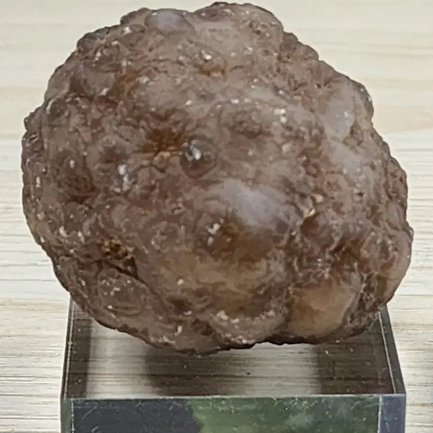 [BUNJANG] Natural Crystal Panda Agate Stone with Stand / 천연크리스탈 판다 아케이트 두루지 원석 + 받침대