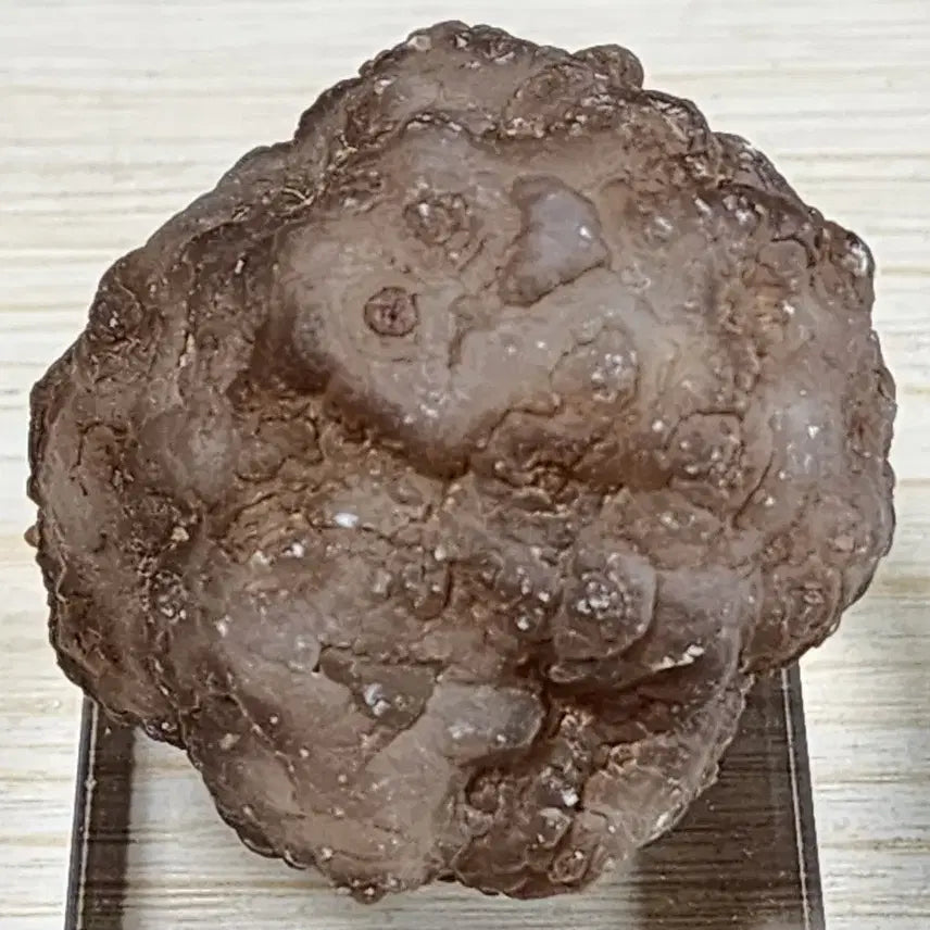 [BUNJANG] Natural Crystal Panda Agate Stone with Stand / 천연크리스탈 판다 아케이트 두루지 원석 + 받침대