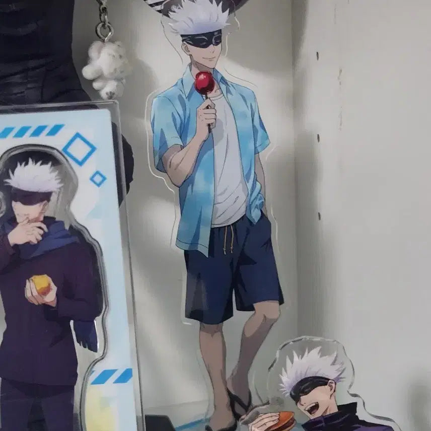 [BUNJANG] Jujutsu Kaisen Satoru Gojo Casual Wear Acrylic Stand / 주술회전 고죠사토루 사복 아메링고 아크릴스탠드