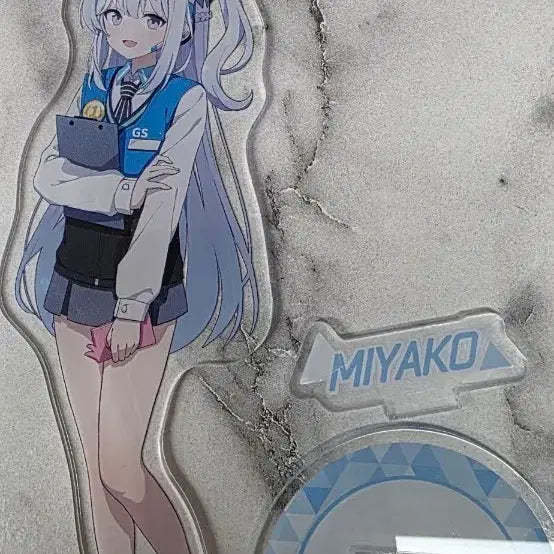 [BUNJANG] Blue Archive GS25 Collaboration Miyako Acrylic Stand / 블루아카이브 gs25 콜라보 미야코 아크릴 스탠드