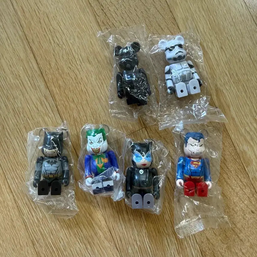 [BUNJANG] Bearbrick Chase DC Hero &amp; Star Wars Bundle (Includes Secret Batman) / 베어브릭 체이스 시크릿포함 일괄판매