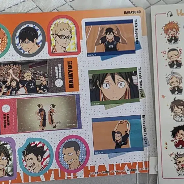 [BUNJANG] Haikyuu!! Sticker Set (Official Goods + Fan-made Goods) / 하이큐 스티커 세트 (공굿+비공굿)