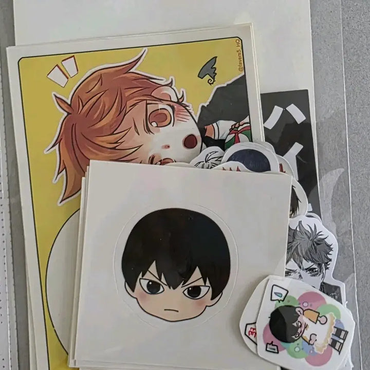 [BUNJANG] Haikyuu!! Sticker Set (Official Goods + Fan-made Goods) / 하이큐 스티커 세트 (공굿+비공굿)