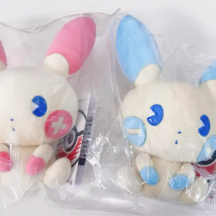 [BUNJANG] Pokemon Plusle Psyche Soda Plush Toy (Sealed) / 포켓몬스터 플러시 마이농 일괄 사이코소다 인형 미개봉