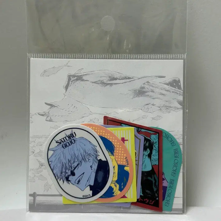 [BUNJANG] Jujutsu Kaisen - IncompleteTale Original Art Exhibition Sticker Set / 주술회전 원화전 회옥옥절 스티커 세트