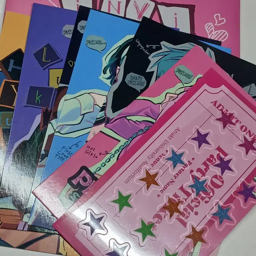 [BUNJANG] A-Stage High Teen Invitation Set / 에이스테 하이틴 인비테이션 세트