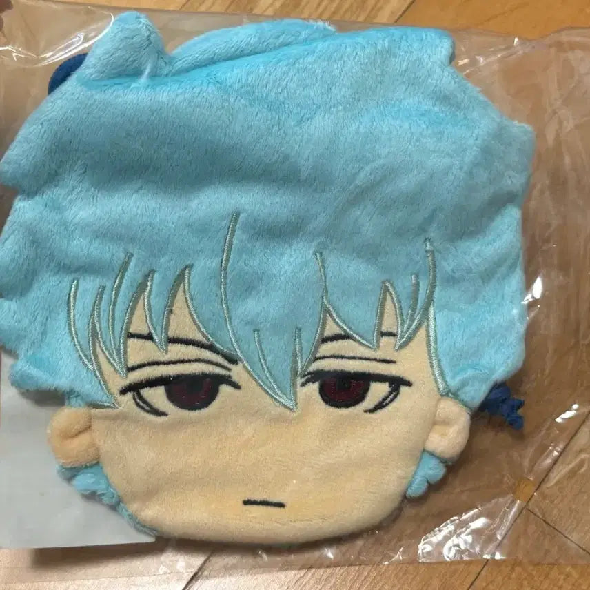 [BUNJANG] Gintoki Face Pouch (Sealed) / 긴토키 얼굴 파우치 미개봉
