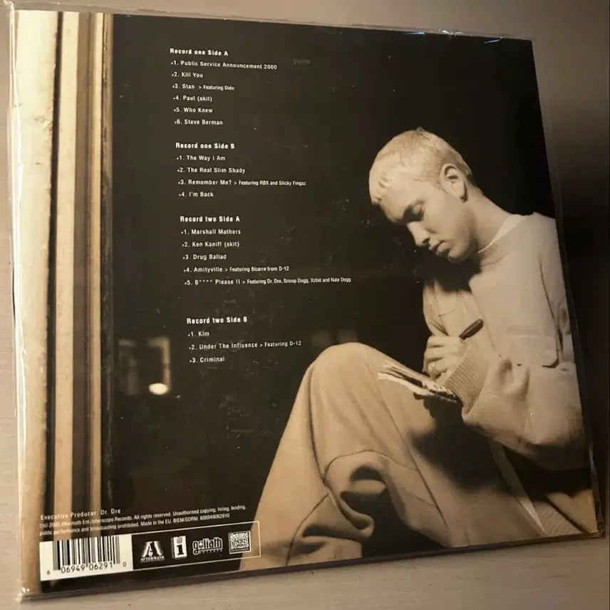 [BUNJANG] Eminem The Slim Shady LP Vinyl / 에미넴 3집 lp