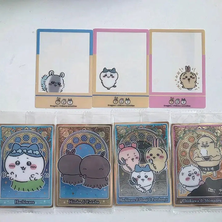 [BUNJANG] Mermaid Island Wafer HACHIWARE Card / [일괄]치이카와 인어섬 웨하스&amp;클리어 카드
