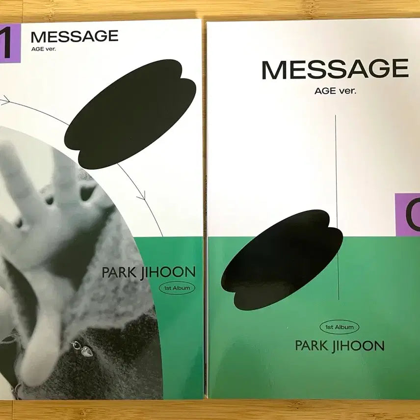 [BUNJANG] Park Ji Hoon Message Age Ver. Album with Photocard / 박지훈 앨범 Message age ver. 포카 포함