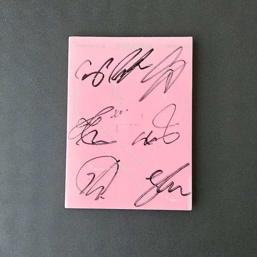 [BUNJANG] BTS Persona Autographed Album / 방탄 페르소나 친필싸인 앨범