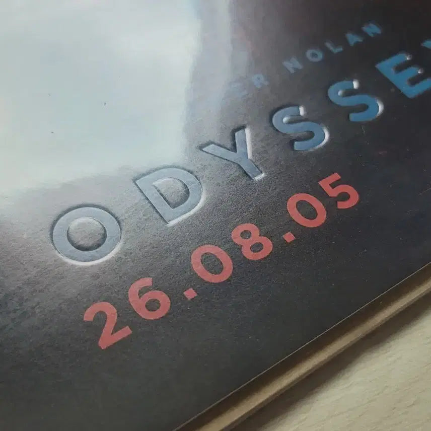 [BUNJANG] Odyssey Megabox Goods Package Poster / 오디세이 메가박스 굿즈패키지