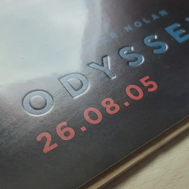 [BUNJANG] Odyssey Megabox Goods Package Poster / 오디세이 메가박스 굿즈패키지